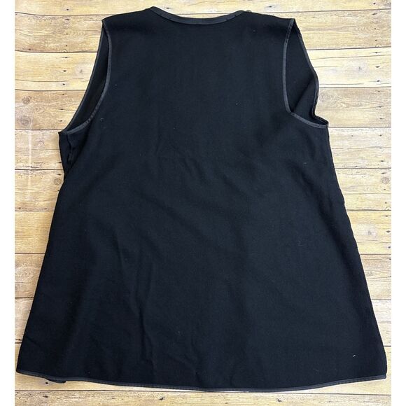 Burberry Womens Trench Coat Vintage Wool Dark Brown Size 14 X-Long - Picture 8 of 16